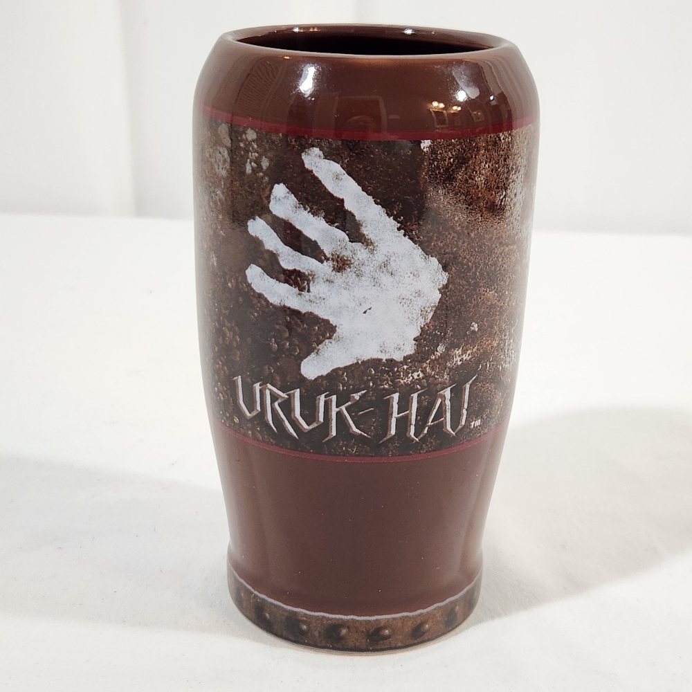 Lord of the Rings Movie Pint Glass Mug Cup Pottery Ceramic